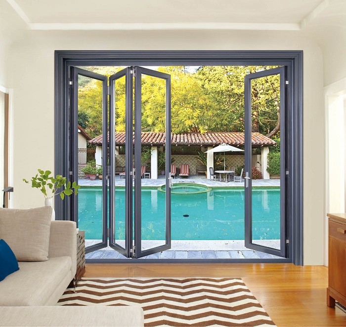 98断桥重型大折叠门